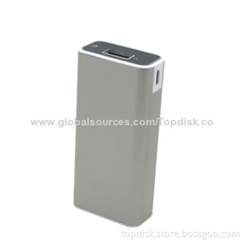 Portable USB chargers with 5200mAh Capacity for iphone and samsung